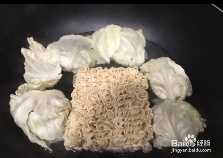 餐蛋面的做法