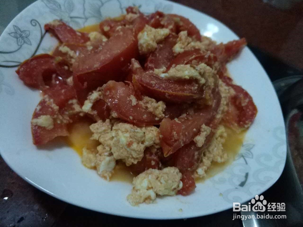 番茄炒鸡蛋的做法