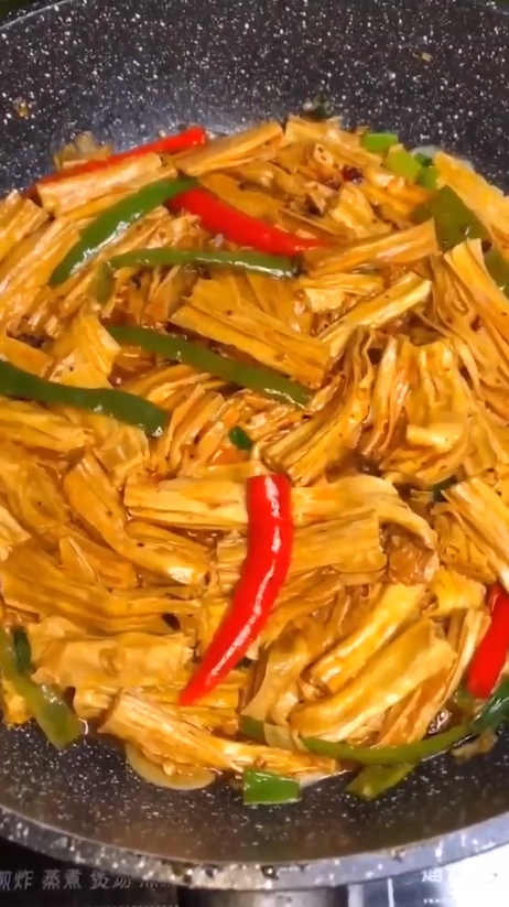 香辣腐竹怎么做?