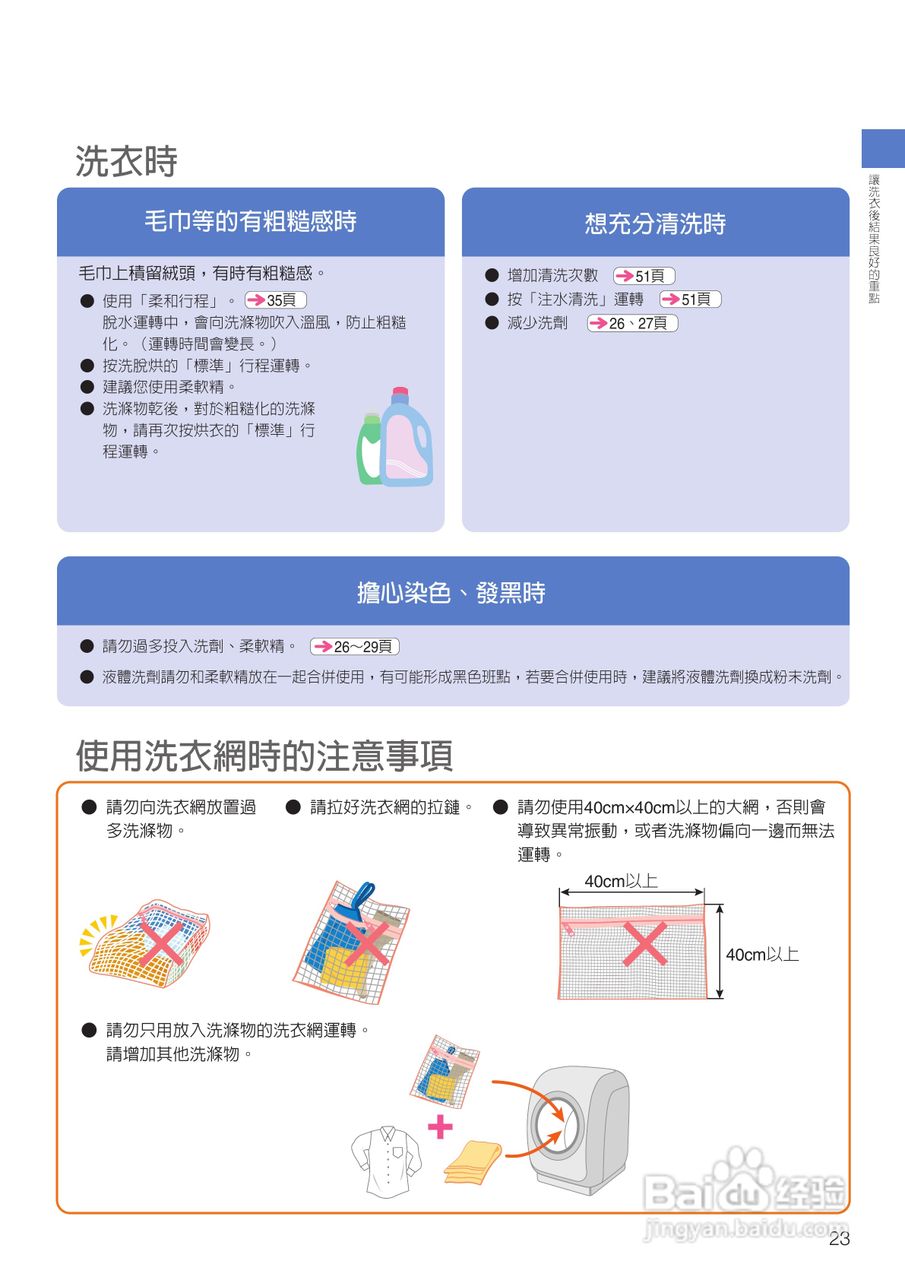 日立SF-BD1300TR 洗衣机使用说明书:[3]