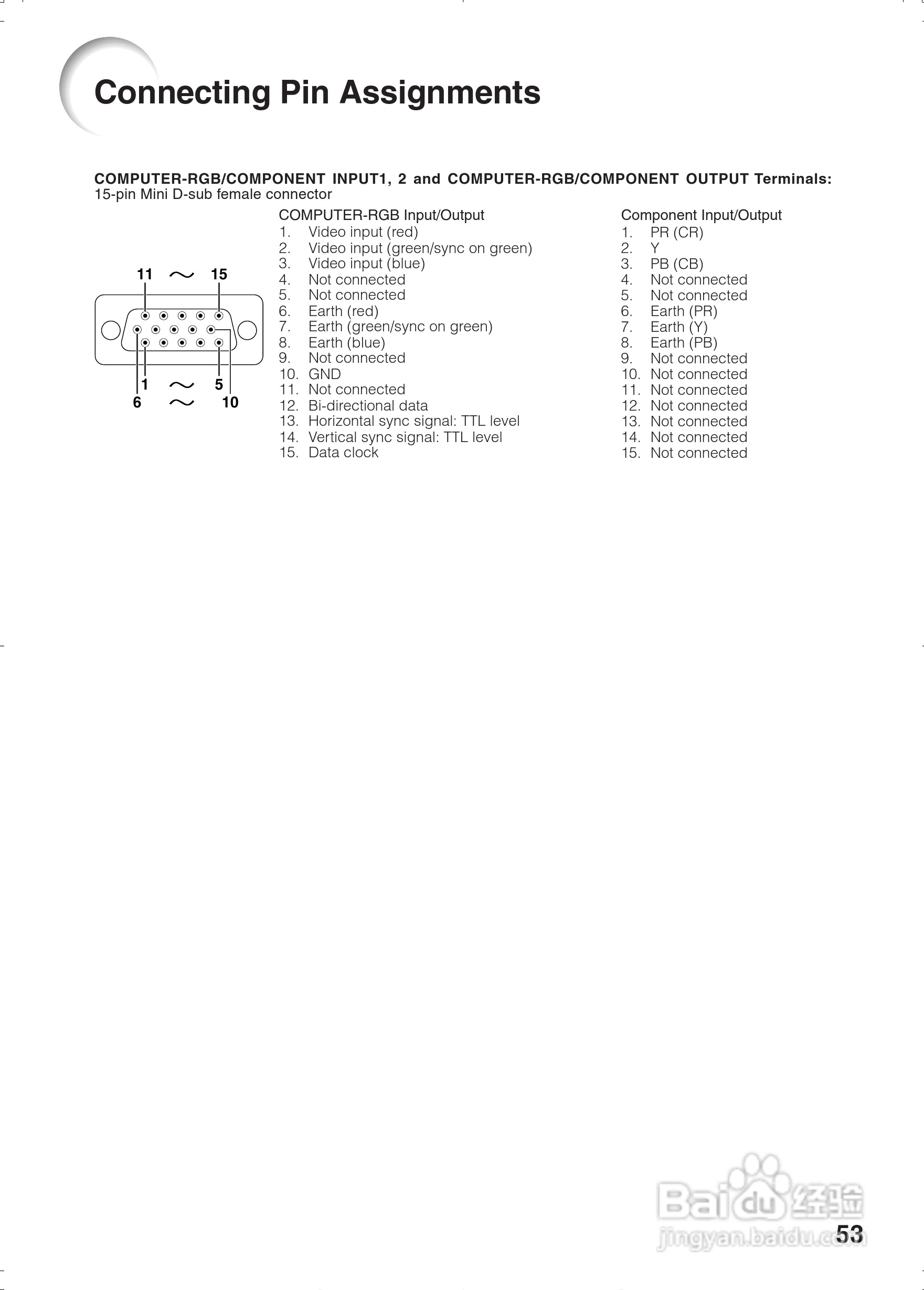 爱其EIP-1000T投影机使用说明书:[6]