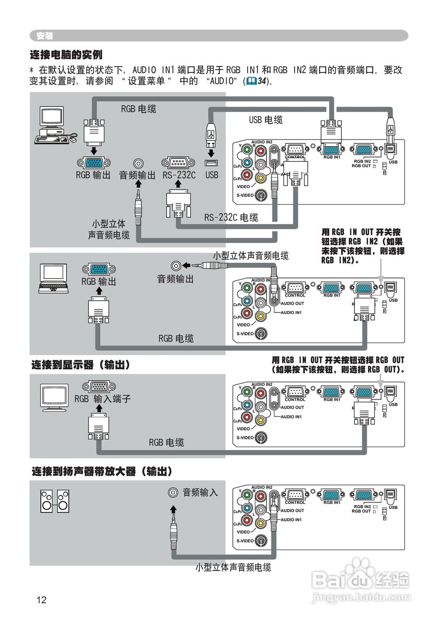 日立CP-X250投影机使用说明书:[2]