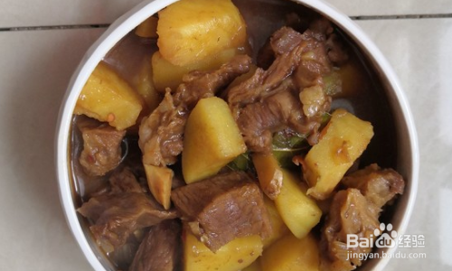 土豆炖牛肉的家常做法