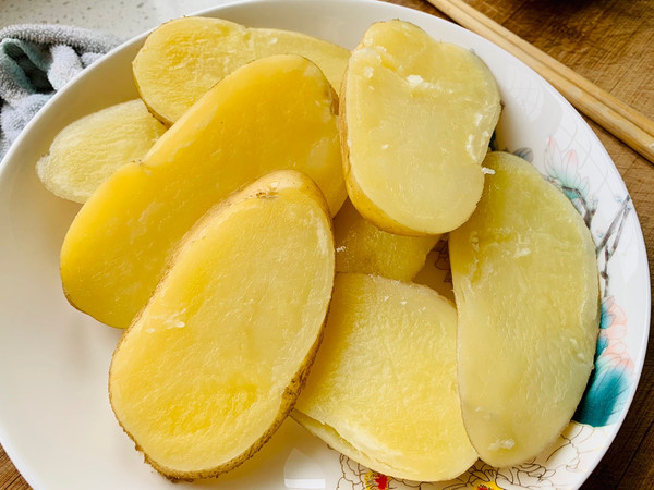 青椒虾仁土豆泥