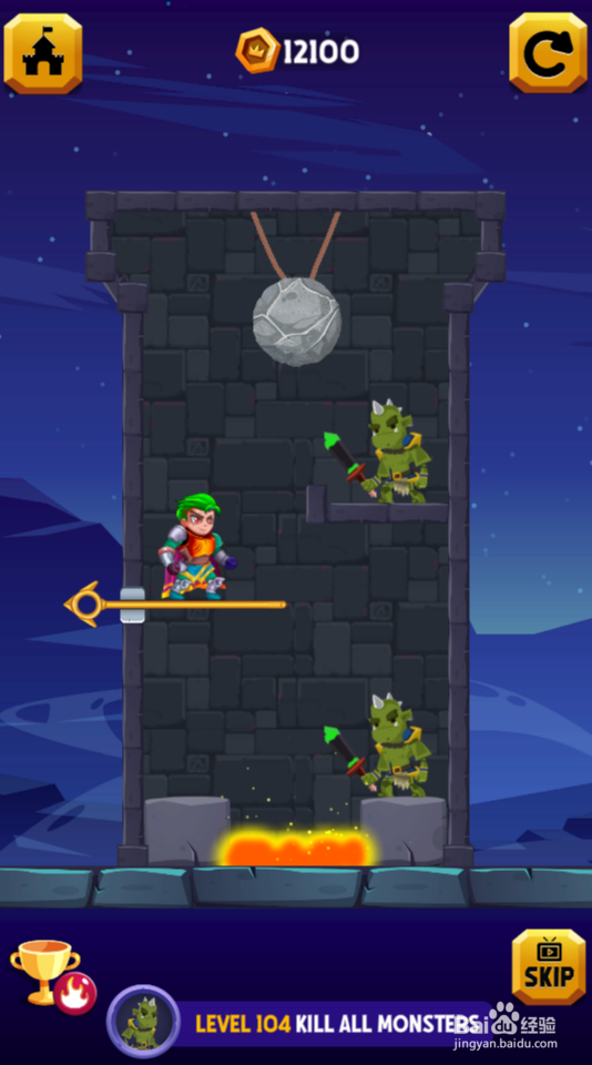 Hero Rescure 2的Level 104如何通关?