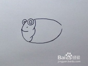 鱼的简笔画法，画鱼的步骤