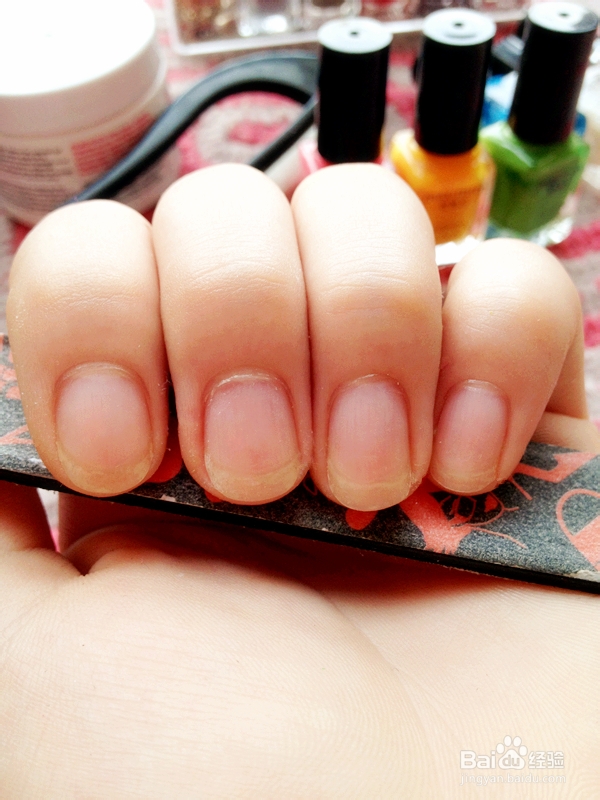 DIY美甲教程----彩虹渐变色