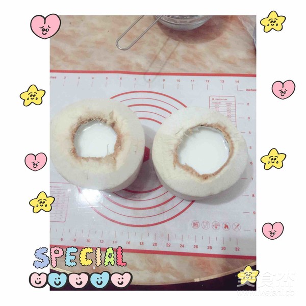 椰青奶冻的做法