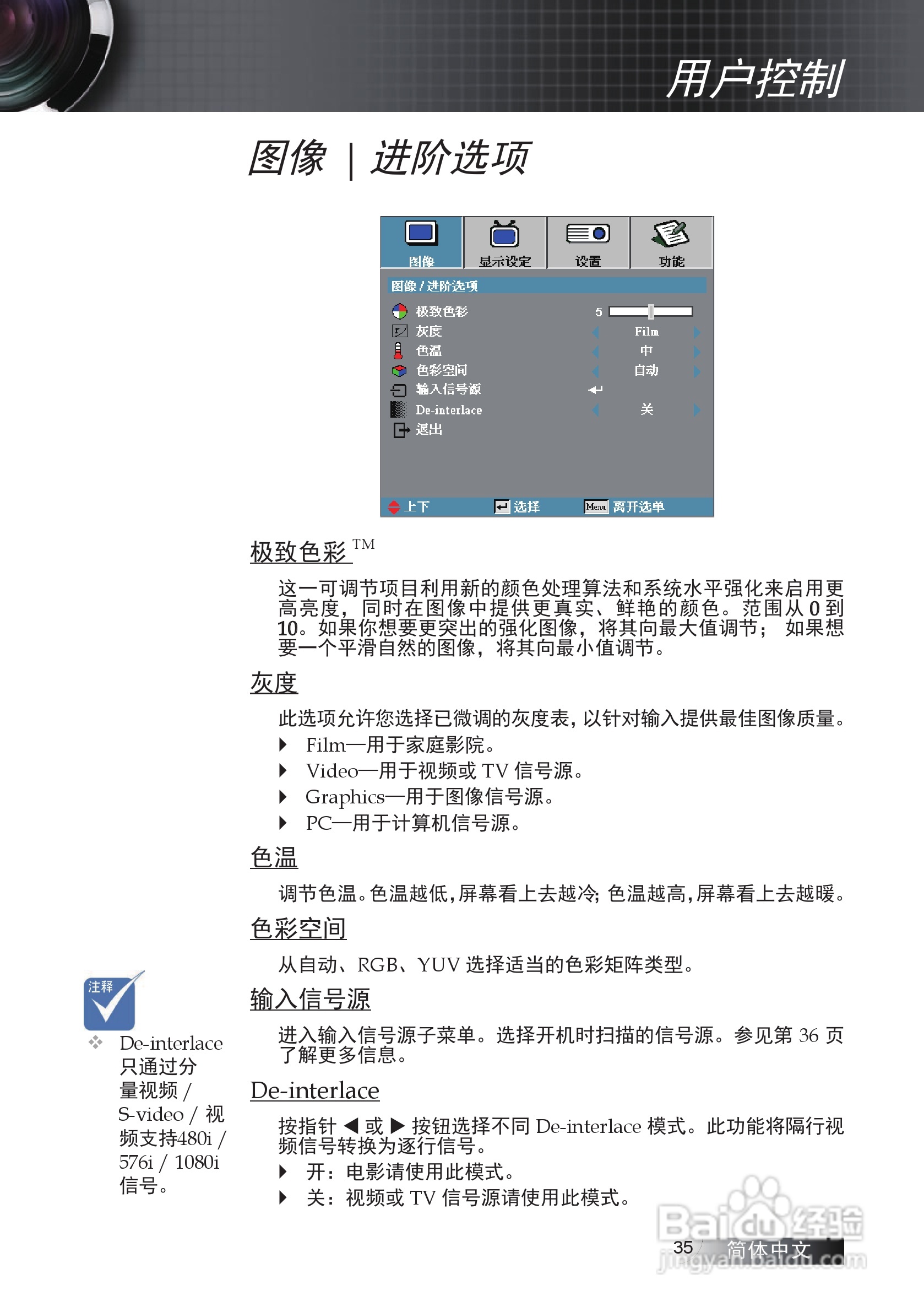 奥图码EW775投影机使用说明书:[4]