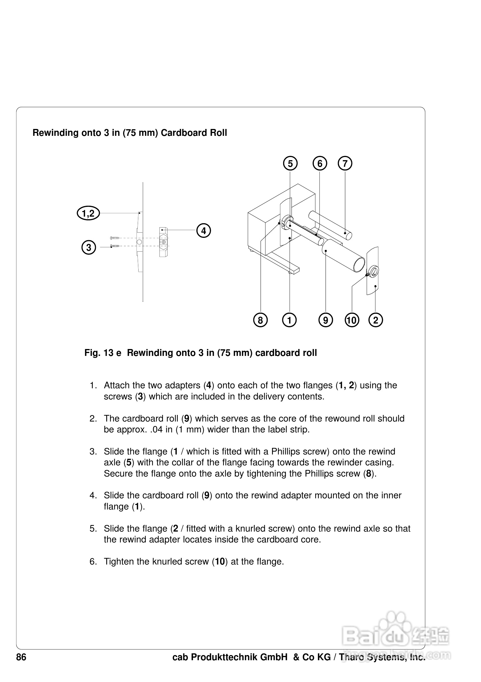 cab A8200打印机使用说明书:[9]