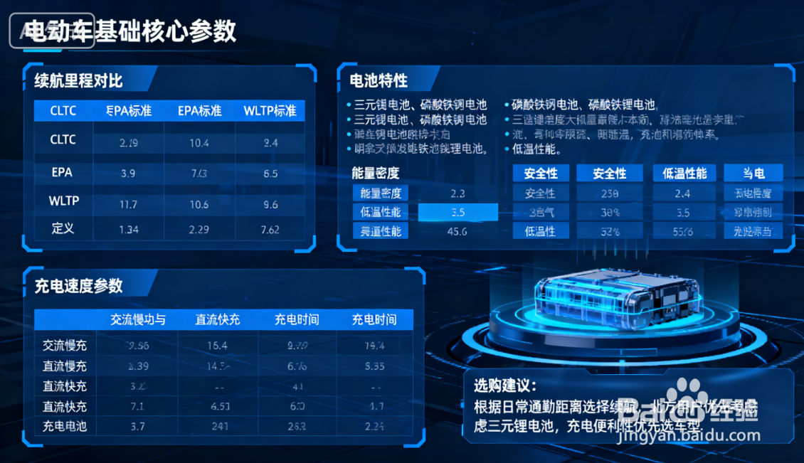 怎么看电动车的参数