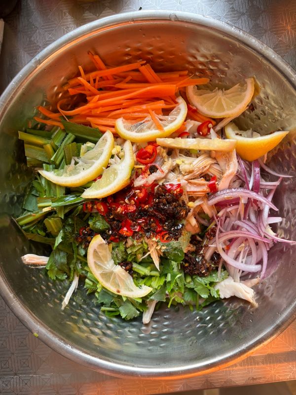 傣味柠檬手撕鸡