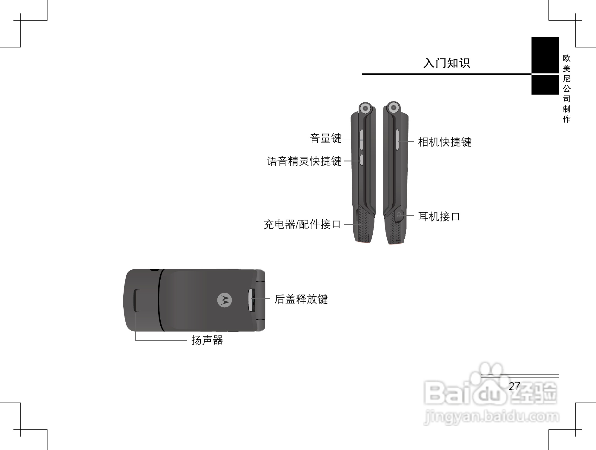 摩托罗拉K2手机使用说明书:[3]