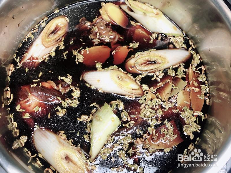 茶香酱牛肉的做法