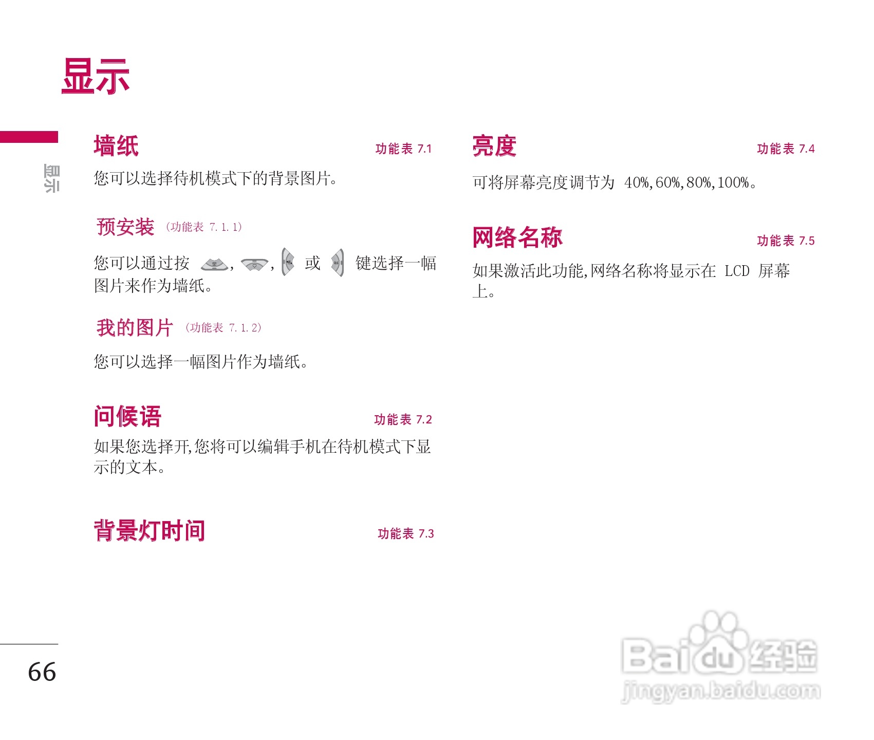 乐金手机KG928型使用说明书:[7]