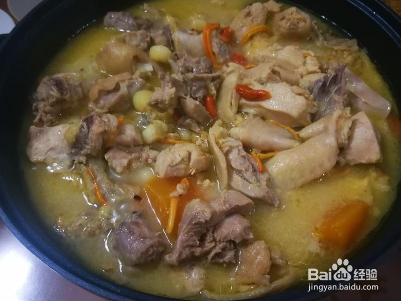 椰子鸡+火锅的做法