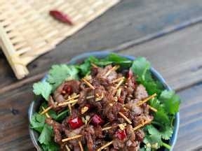 美味小吃“孜然牙签牛肉”