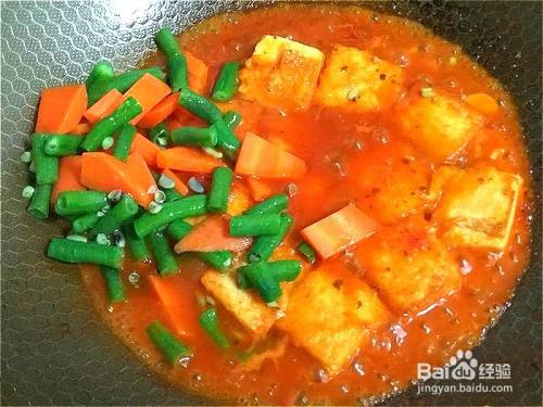 如何做茄汁豆腐