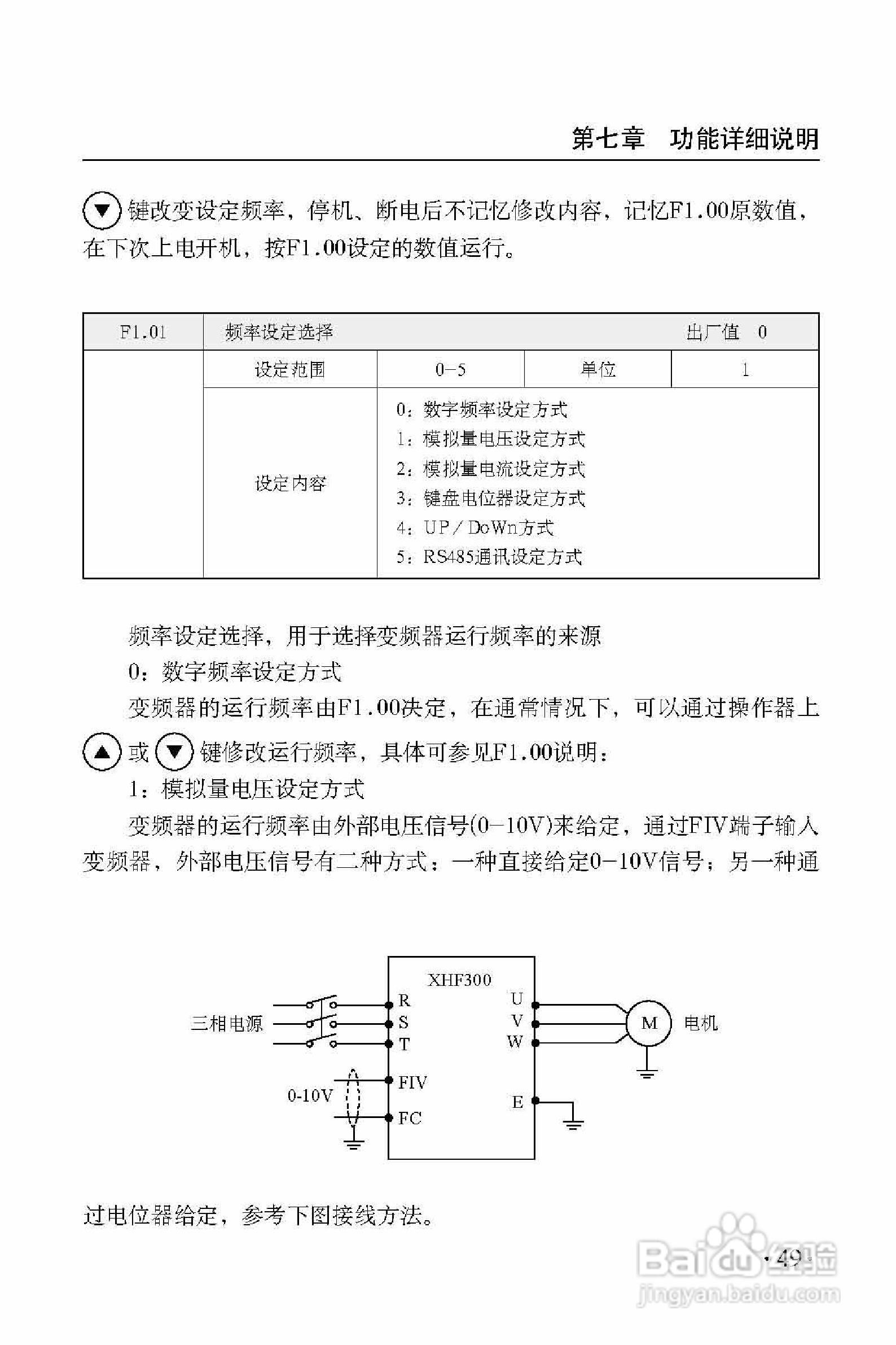 西普XHF300-475变频器使用说明书:[6]
