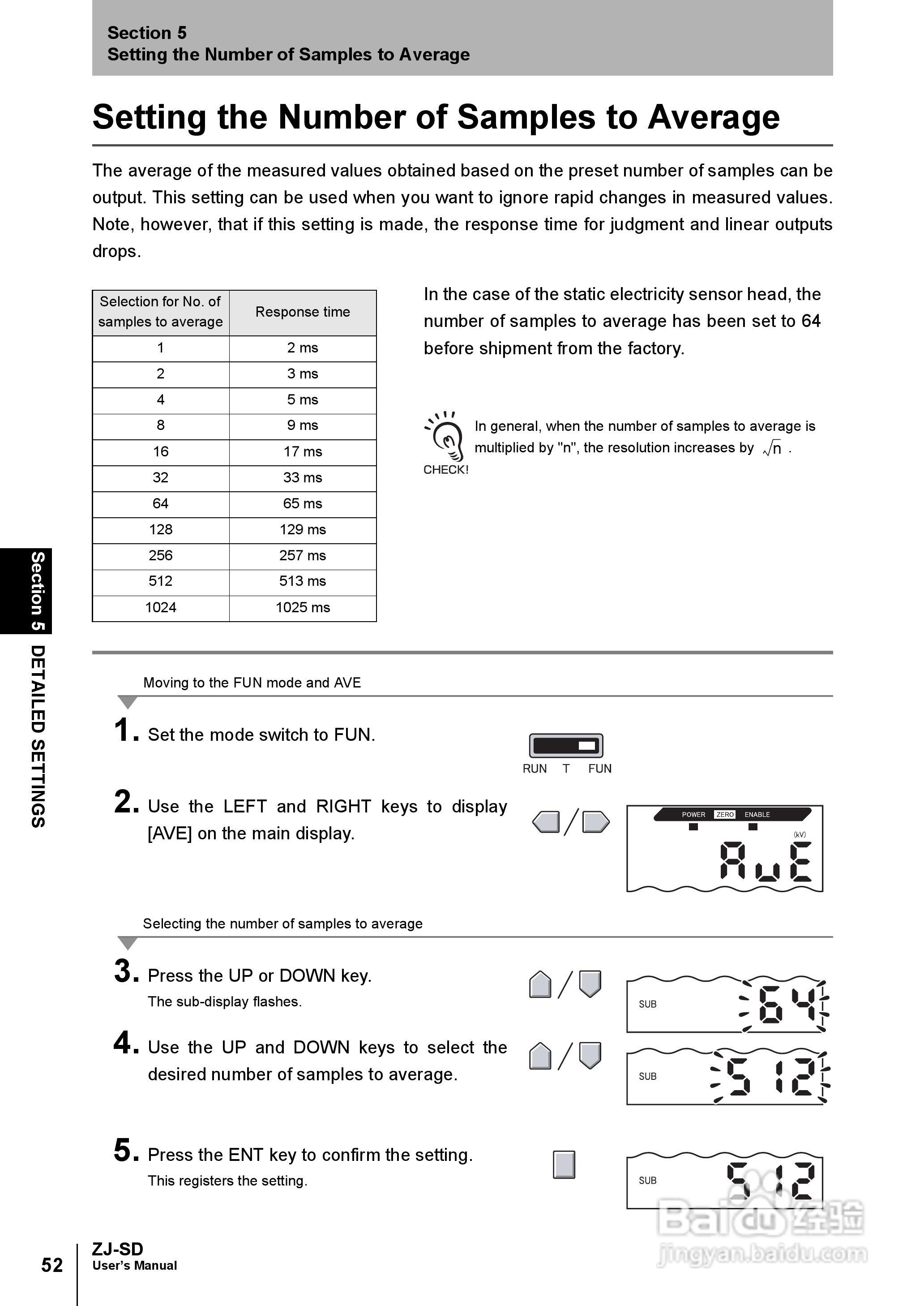 欧姆龙智能静电传感器ZJ-SD用户手册说明书:[7]
