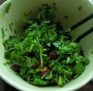 凉拌香菜的做法