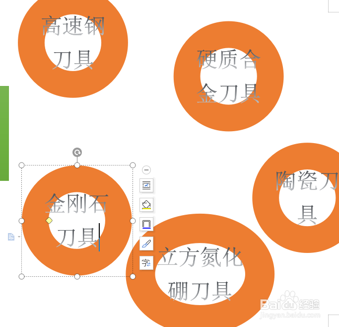 WPS文档如何制作刀具按材质分类图