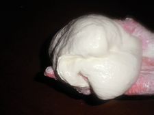 刚出炉的-----新年学做春卷皮