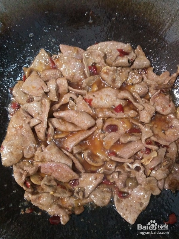 不能错过的美食—猪肝炒大葱的做法