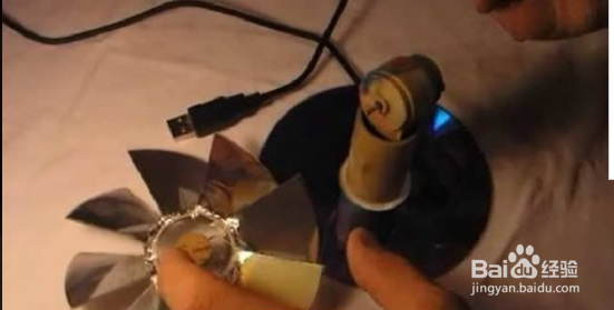 自制USB供电的小风扇 USB风扇DIY制作教程