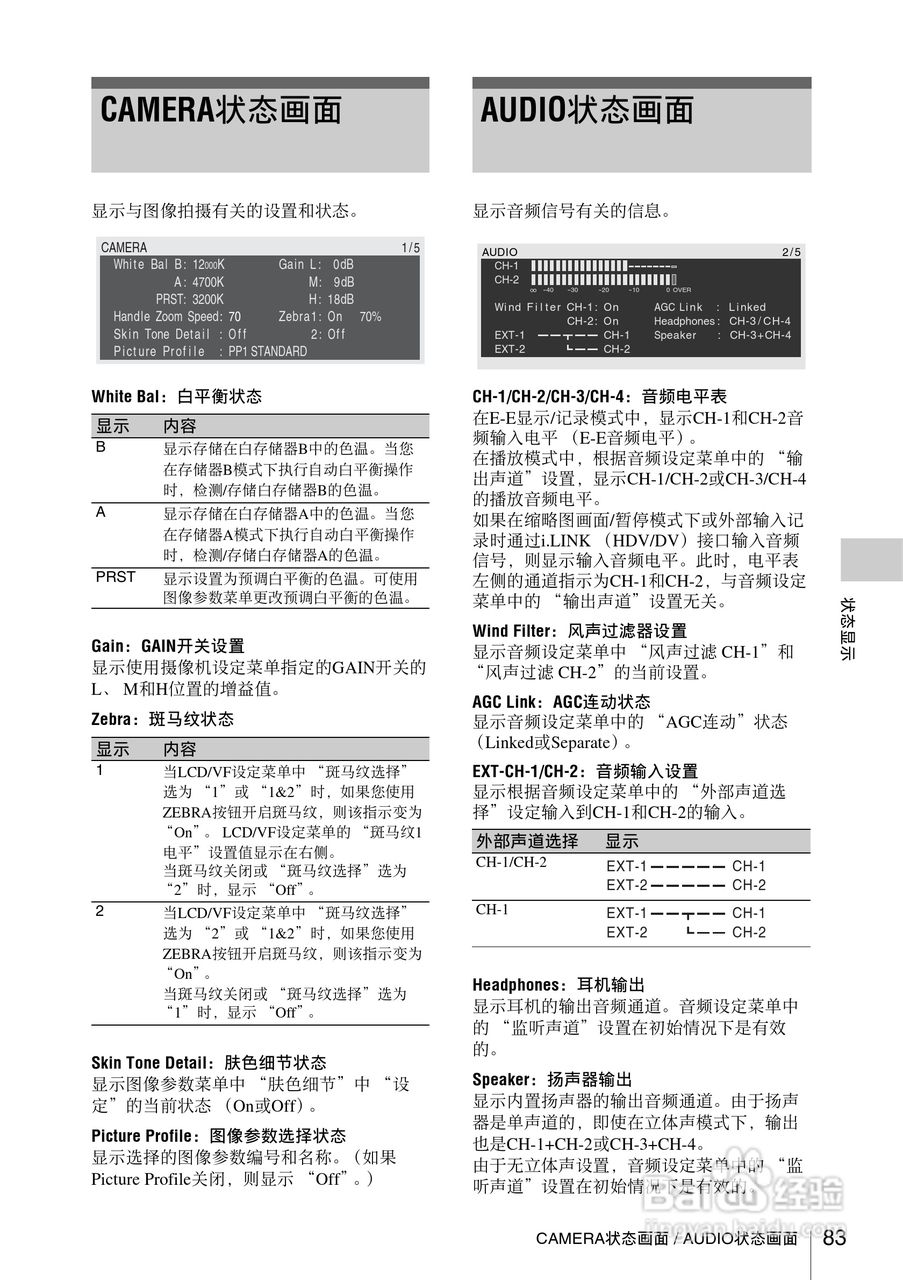 索尼SONY PMW-F3K(C)数码摄像机使用说明书:[9]