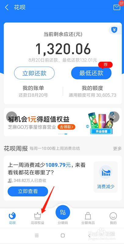当月支付宝花呗还不上怎么申请延期还款？