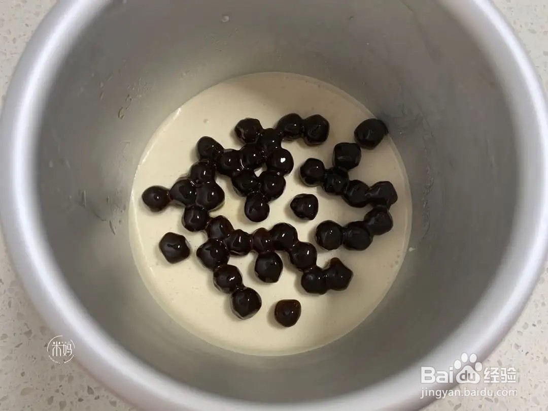 怎么在家做焦糖珍珠奶茶慕斯？