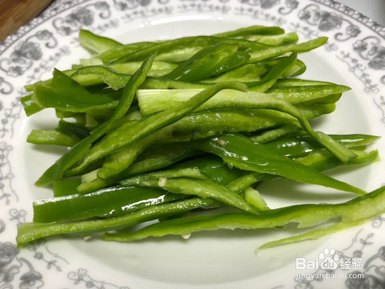 青椒肉丝的做法