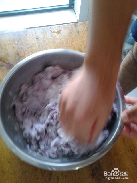 如何制作紫薯糯米丸