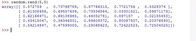 python数据挖掘：[3]numpy函数库简介