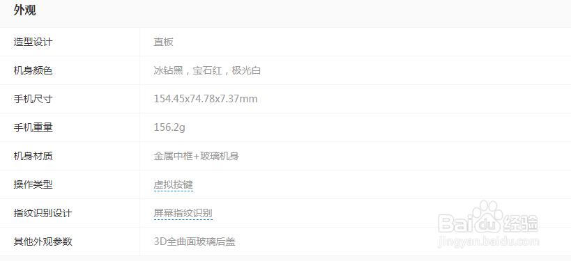VIVO X21屏幕指纹版参数