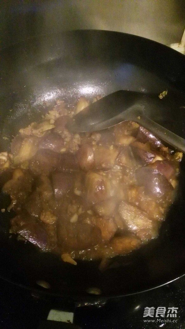 肉末烧茄子(少油)