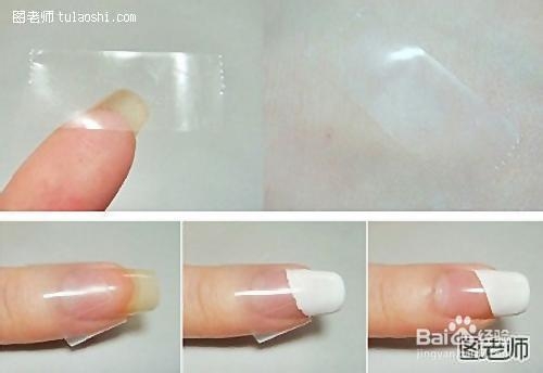 粉色波点美甲diy教程