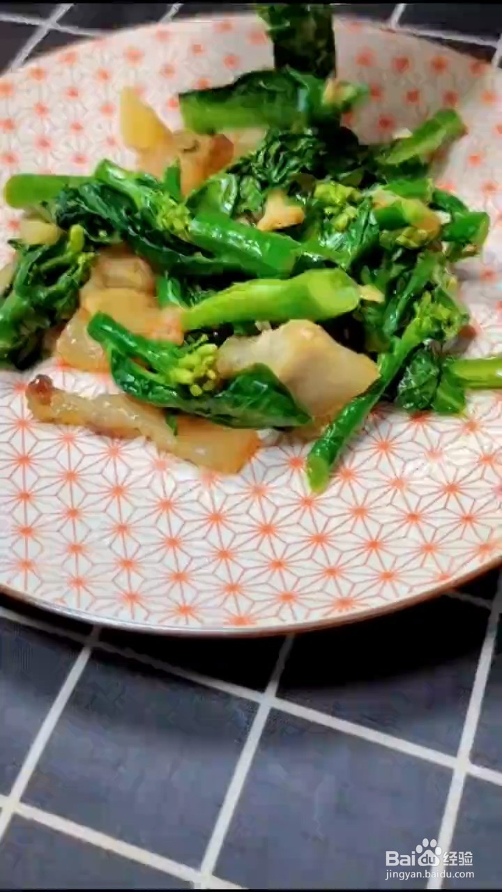 营养芥兰怎样炒才好吃