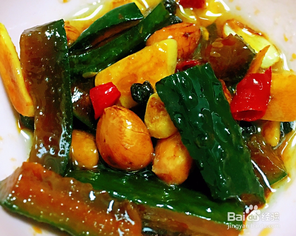 做家常菜酱黄瓜的教程！