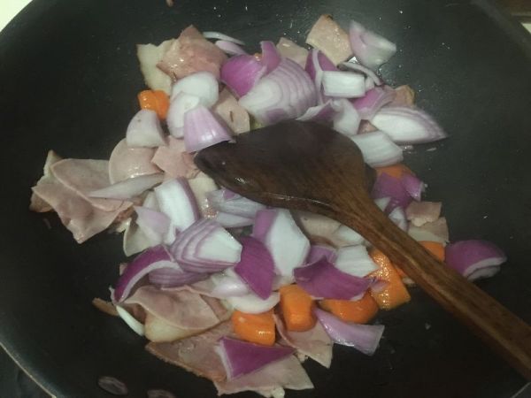 红烩番茄培根咖喱