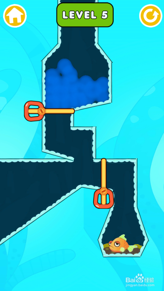 Pins Save The Fish的LEVEL 5如何过关