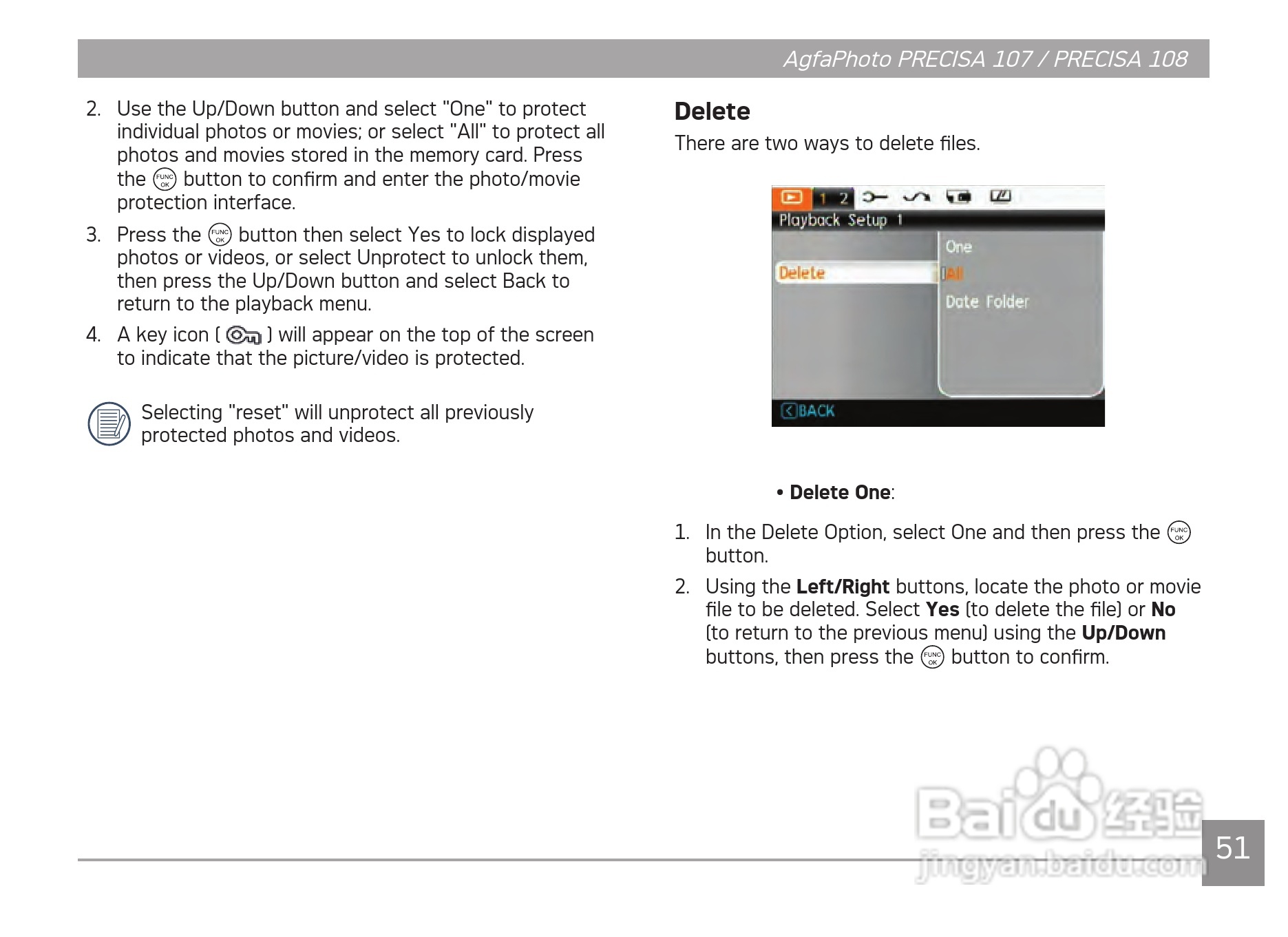 爱克发AgfaPhoto PRECISA 108数码相机使用说明书:[6]