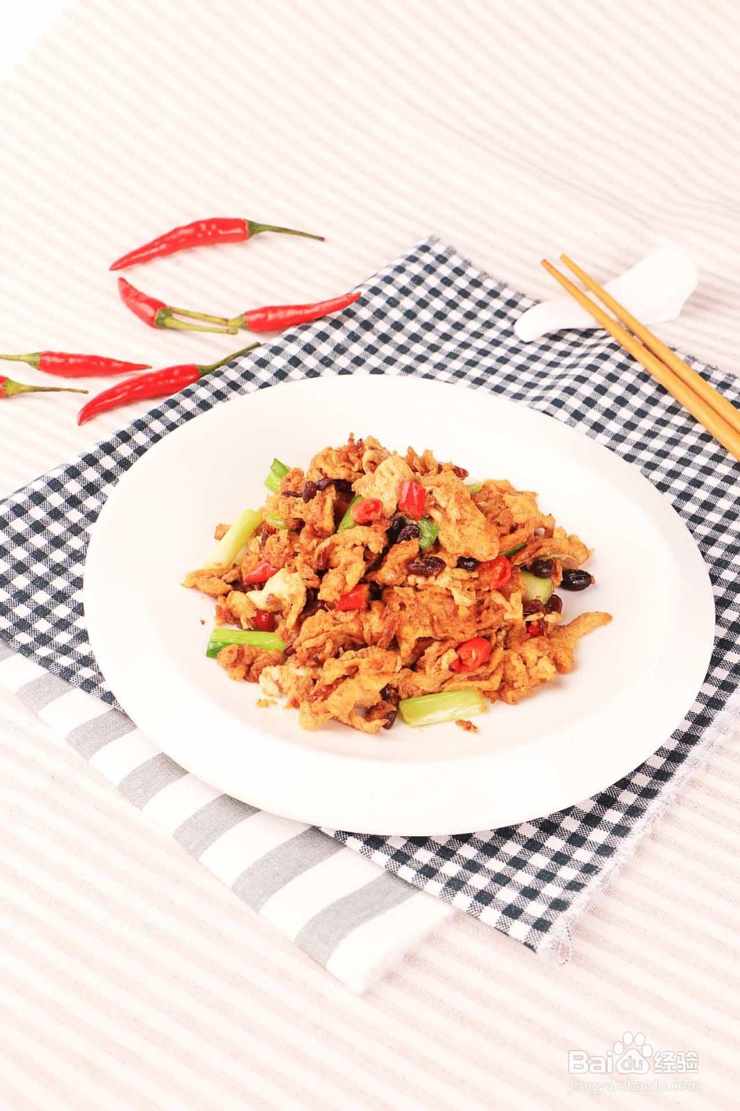 家常菜:酱炒鸡蛋