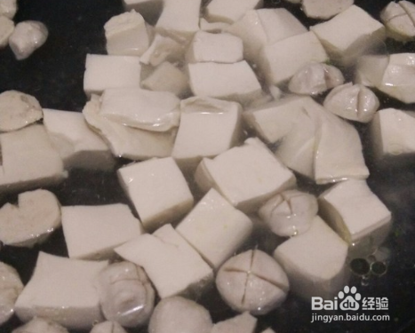 小白菜豆腐的做法