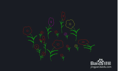 CAD中如何利用外部参照创建花园