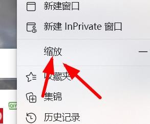 Edge如何缩放页面比例