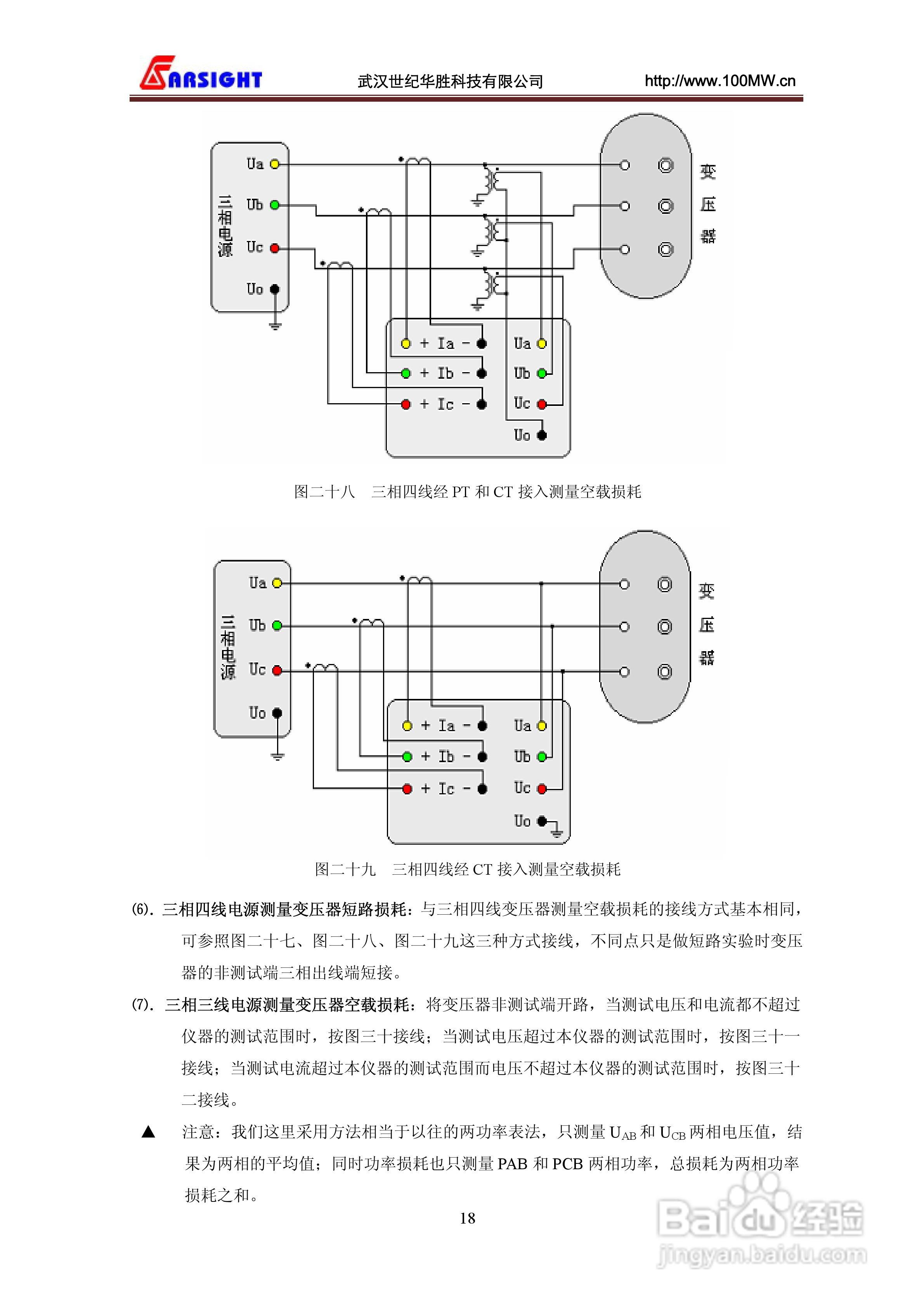 华胜FS20SN变压器容量特性测试仪说明书:[2]