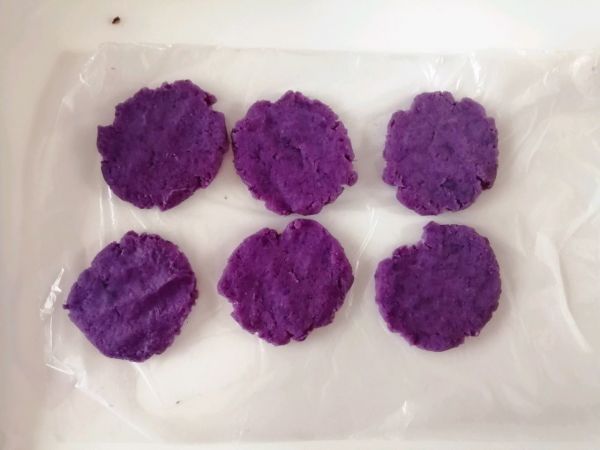 爆浆芝士紫薯酥