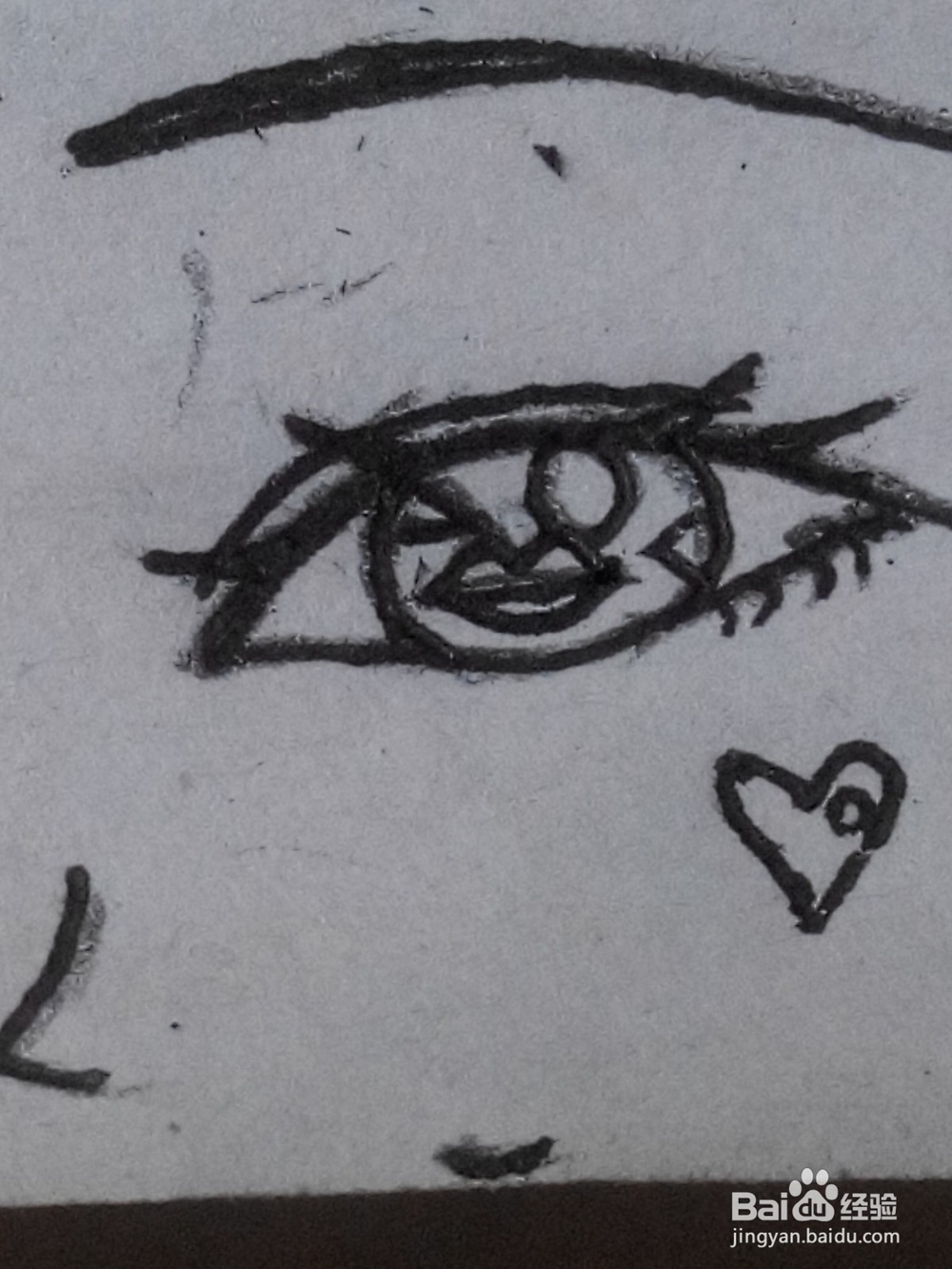 原创动漫人物的眼睛五